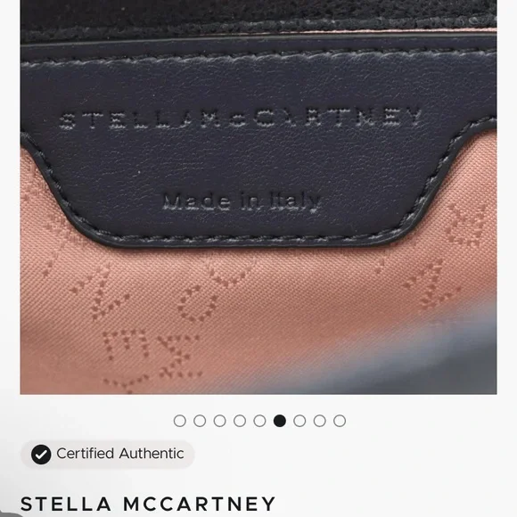 Stella McCartney Mini Falabella Black Crossbody Bag - Picture 6 of 14